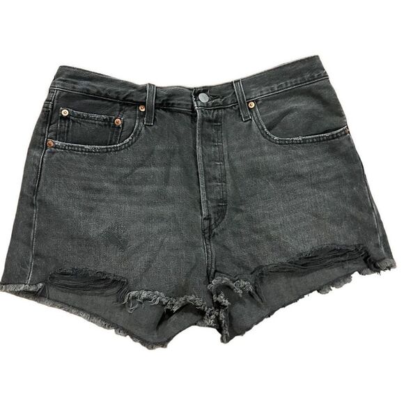 Levi’s® 501 Original Cutoff Denim Short sz 31 - Picture 3 of 12